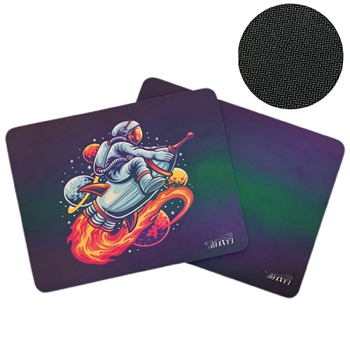 Rainbow fiber membrane mouse pad