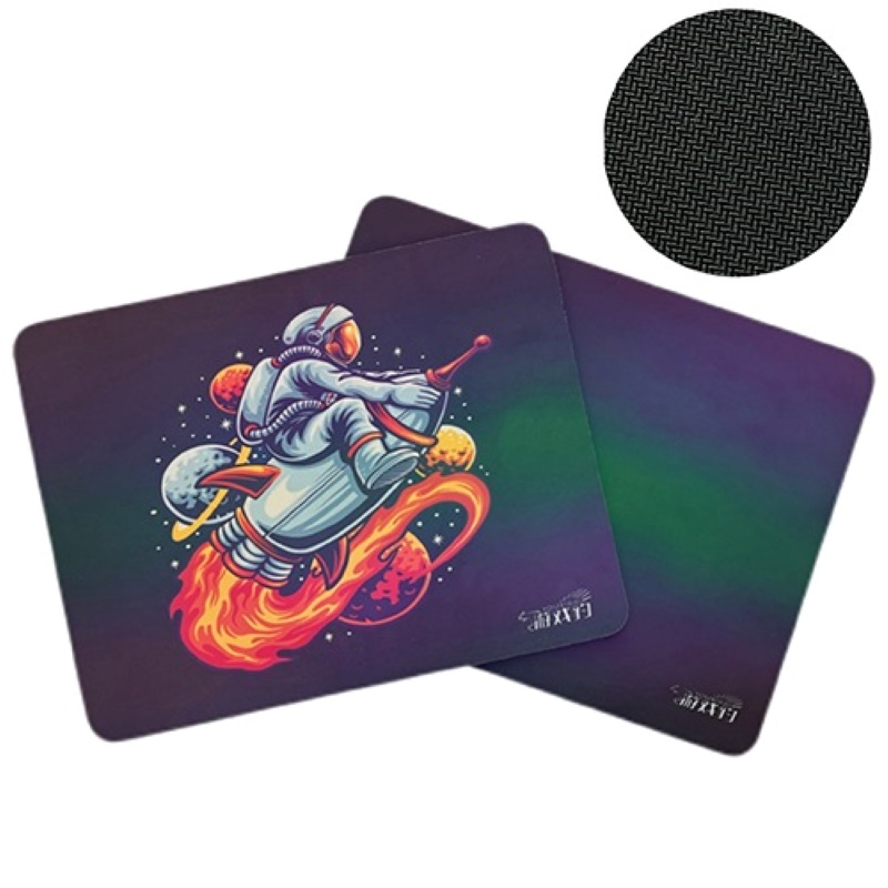 Rainbow Fiber Membrane Mouse Pad